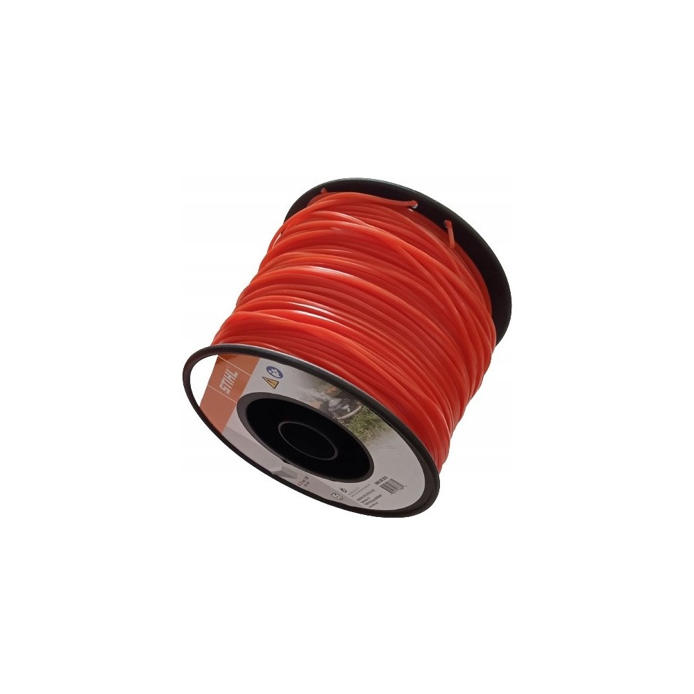 Żyłka tnąca kwadratowy Ø 2,7 mm x 208,0 m czerwony 0000-930-2616