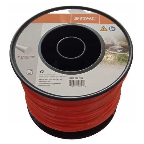 Żyłka tnąca okrągły STIHLØ 2,7 mm x 208,0 m czerwony 0000-930-2227