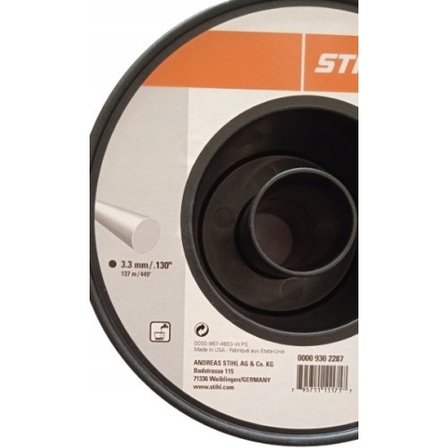 Żyłka tnąca okrągła (w rolkach) 3,3 mm x 137,0 m 0000-930-2287