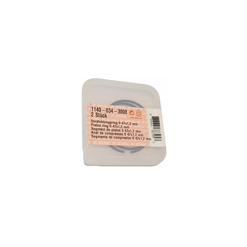 Pierścień tłokowy Ø 47x1,2 mm 1140-034-3008