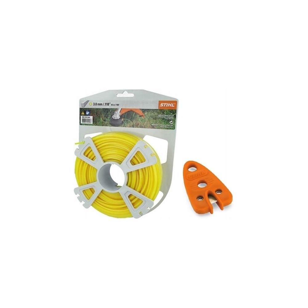 ŻYŁKA TNĄCA STIHL 3,0 MM 53M METRÓW KWADRAT FS260 0000-930-2644