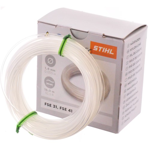 Żyłka tnąca okrągły STIHL Ø 1,4 mm x 16,0 m przezroczysty 0000-930-2284