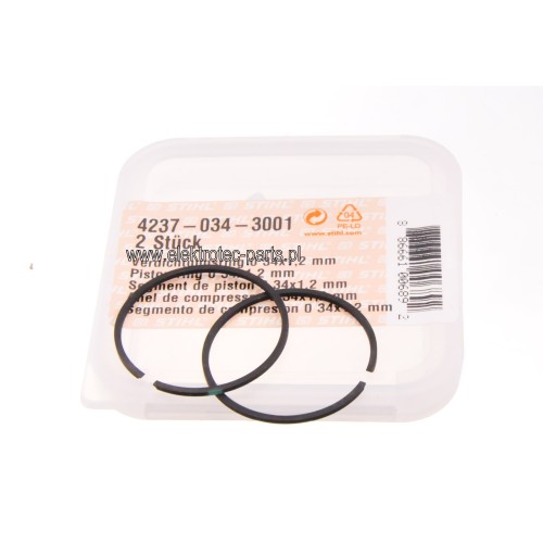 Pierścień tłokowy Ø 34x1,2...