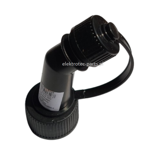 Wylewka z zatyczką, czarna...