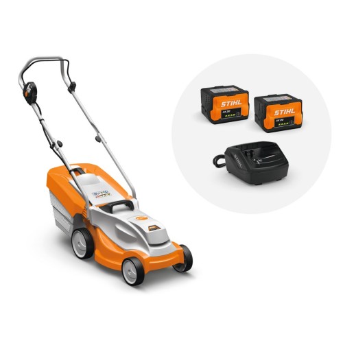 Kosiarka Stihl RMA 235, zestaw 2 x akumulator AK 20 o ładowarka AL 101 6311-200-0050