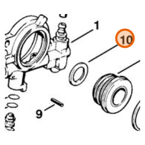 Podkładka pod napęd pompki...